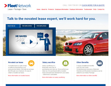 Fleet Network website
